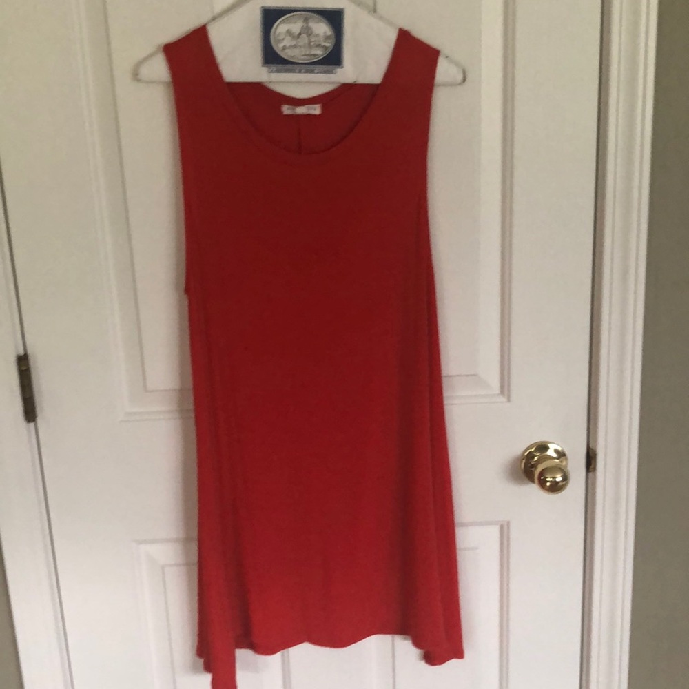 Red Jersey Dress